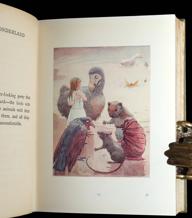 1920 Rare Book - Alice in Wonderland illustrated by Margaret W. Tarrant
