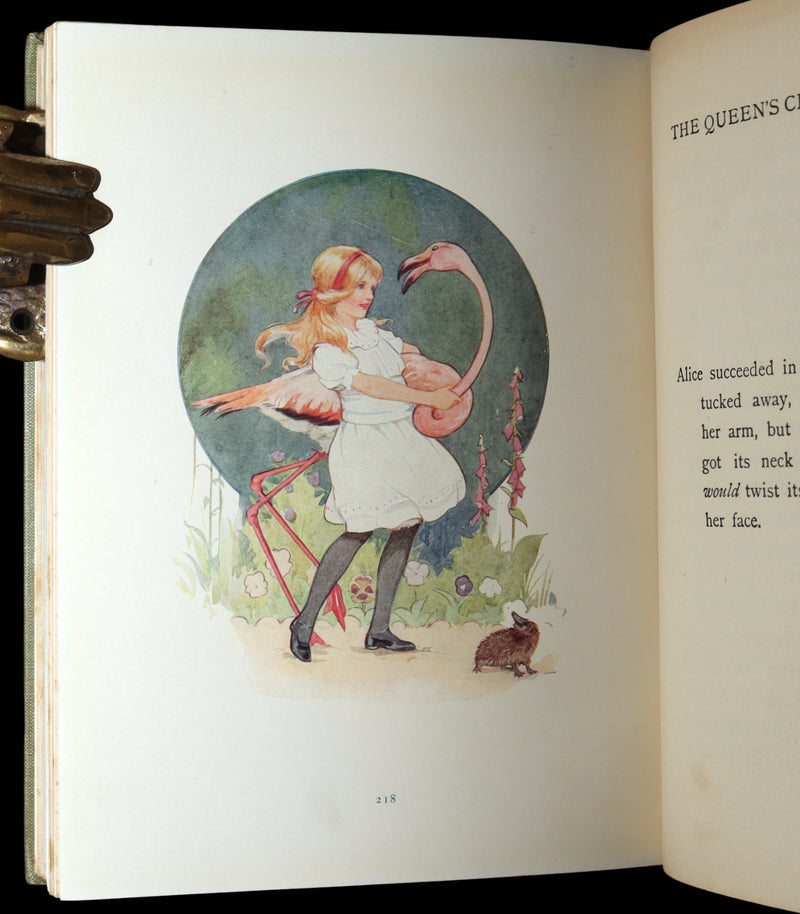 1920 Rare Book - Alice in Wonderland illustrated by Margaret W. Tarrant