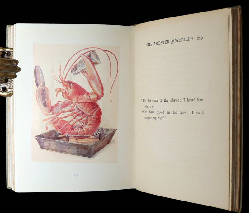 1920 Rare Book - Alice in Wonderland illustrated by Margaret W. Tarrant