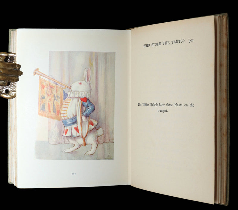 1920 Rare Book - Alice in Wonderland illustrated by Margaret W. Tarrant