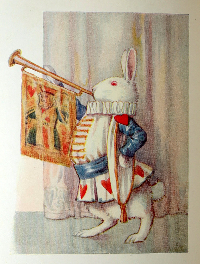 1920 Rare Book - Alice in Wonderland illustrated by Margaret W. Tarrant