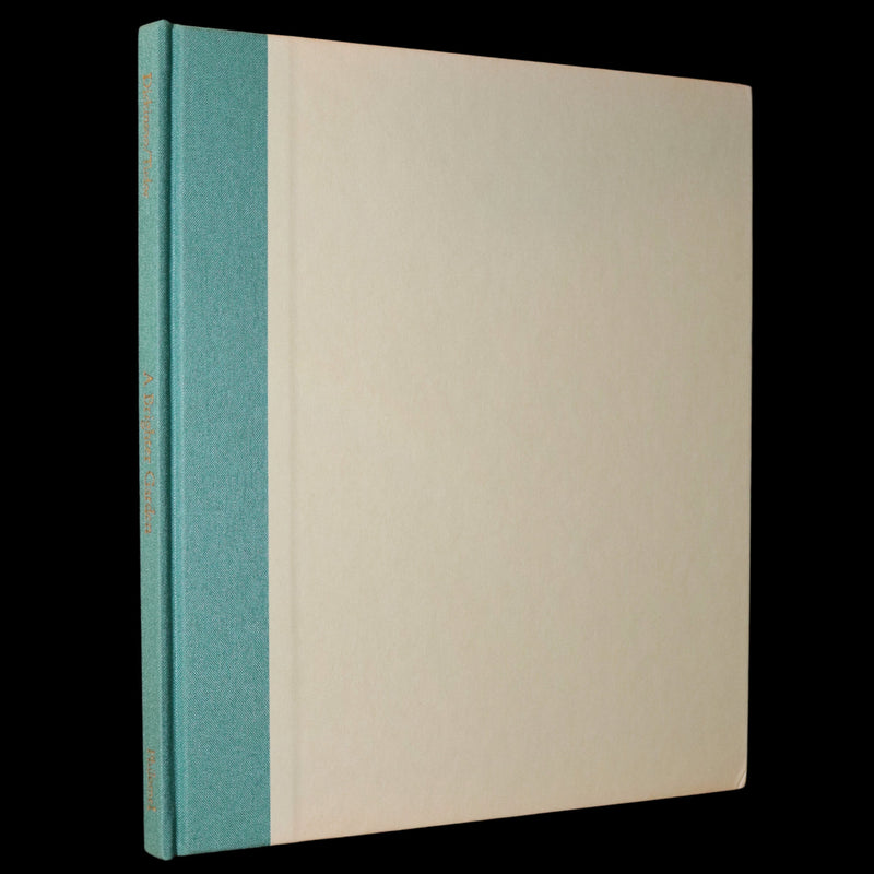 1990 Signed First Edition - A Brighter Garden by Emily Dickinson and Tasha Tudor