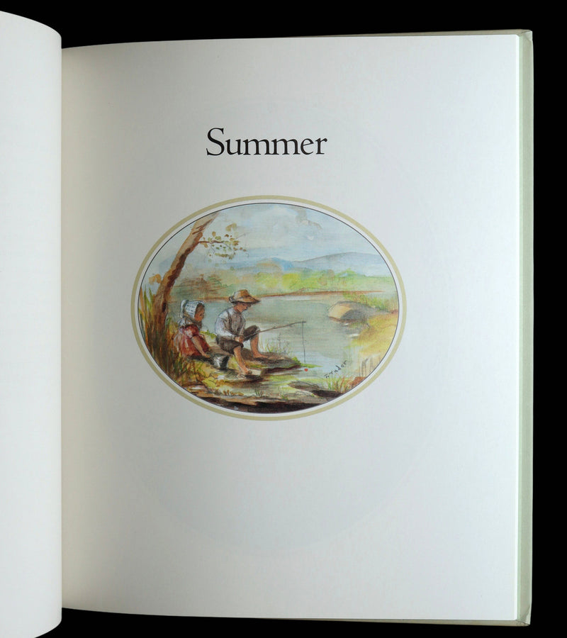 1990 Signed First Edition - A Brighter Garden by Emily Dickinson and Tasha Tudor