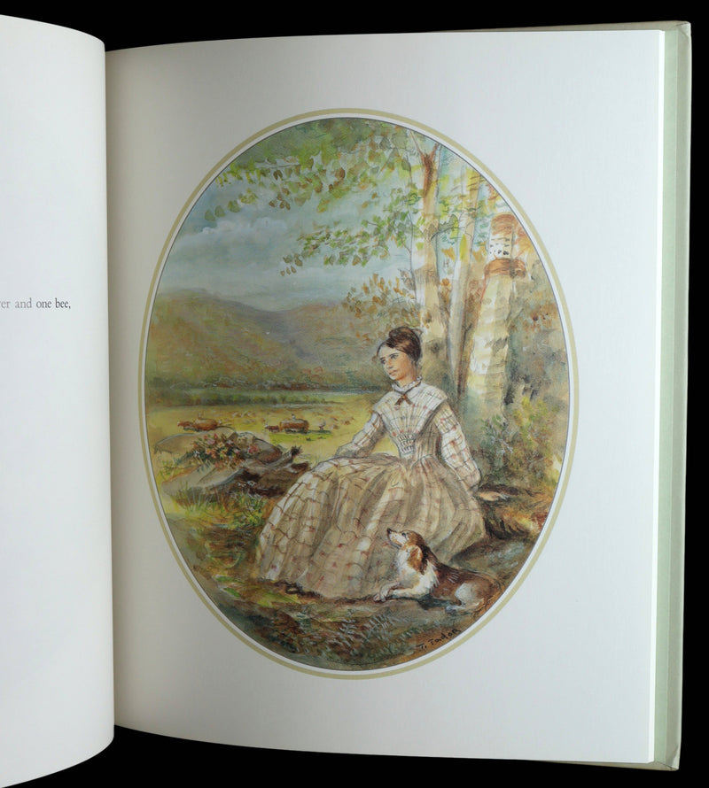 1990 Signed First Edition - A Brighter Garden by Emily Dickinson and Tasha Tudor