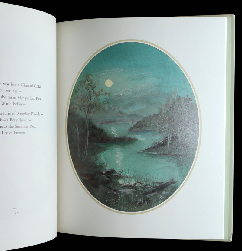 1990 Signed First Edition - A Brighter Garden by Emily Dickinson and Tasha Tudor