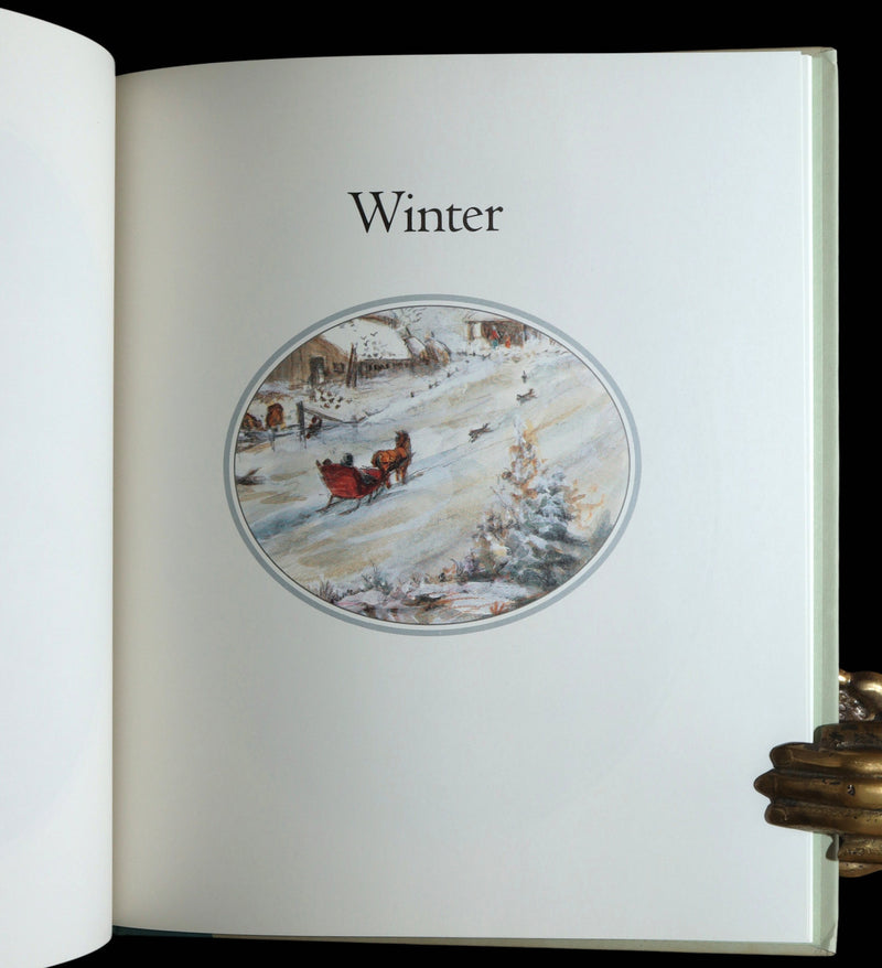 1990 Signed First Edition - A Brighter Garden by Emily Dickinson and Tasha Tudor