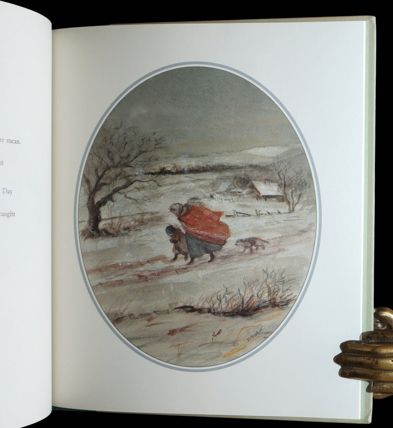 1990 Signed First Edition - A Brighter Garden by Emily Dickinson and Tasha Tudor