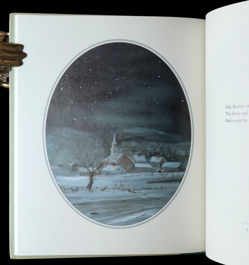 1990 Signed First Edition - A Brighter Garden by Emily Dickinson and Tasha Tudor