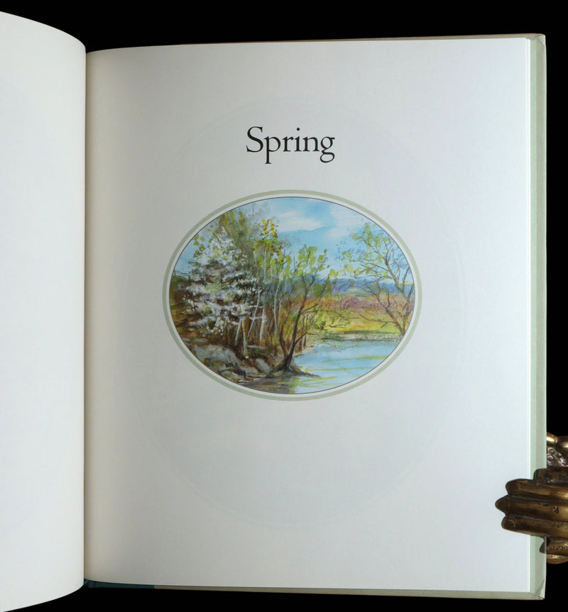 1990 Signed First Edition - A Brighter Garden by Emily Dickinson and Tasha Tudor