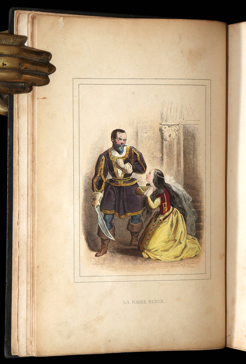 1844 Scarce French Edition - Charles Perrault's Fairy Tales, Les Contes des Fées