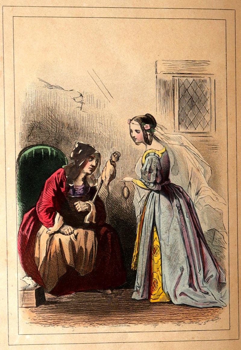 1844 Scarce French Edition - Charles Perrault's Fairy Tales, Les Contes des Fées