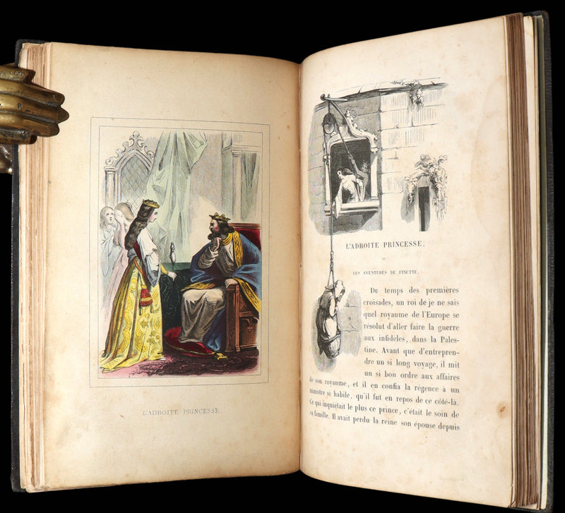 1844 Scarce French Edition - Charles Perrault's Fairy Tales, Les Contes des Fées
