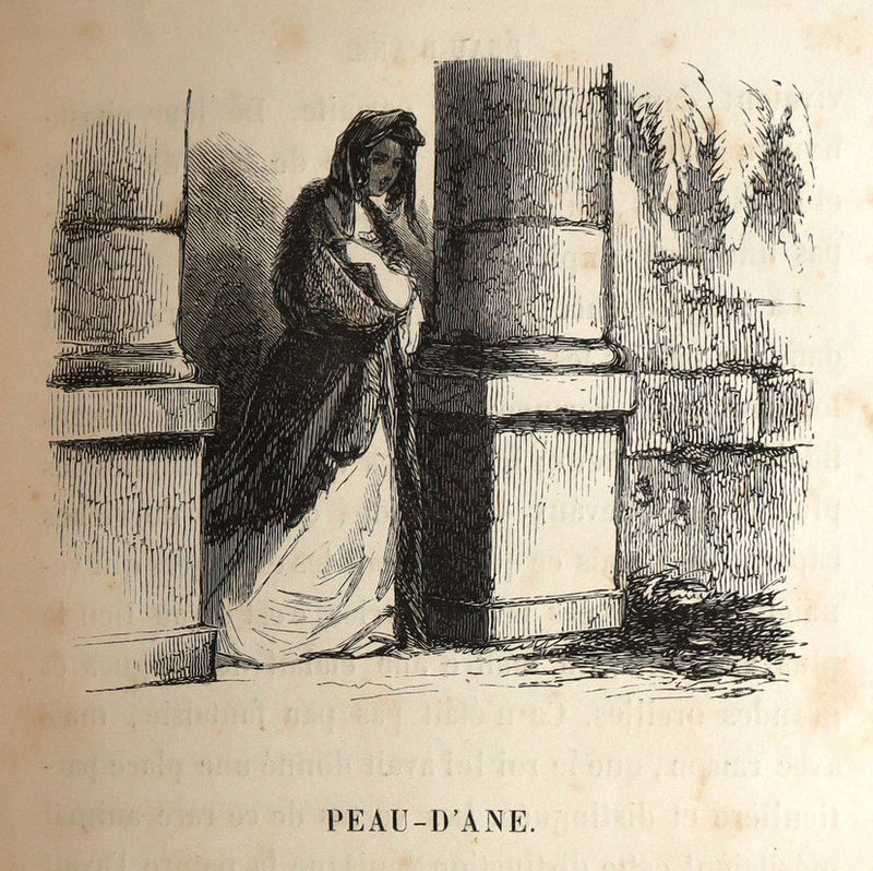 1844 Scarce French Edition - Charles Perrault's Fairy Tales, Les Contes des Fées
