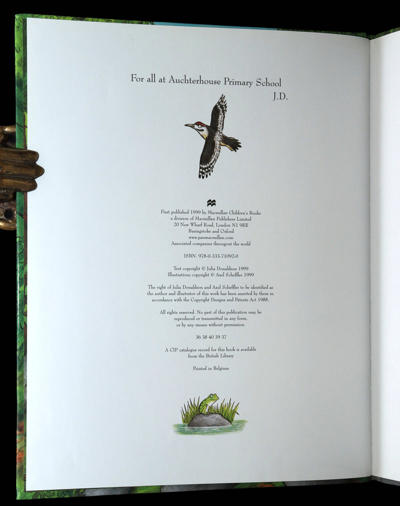 1999 Rare 36th impression - The Gruffalo by Julia Donaldson and Alex Scheffler