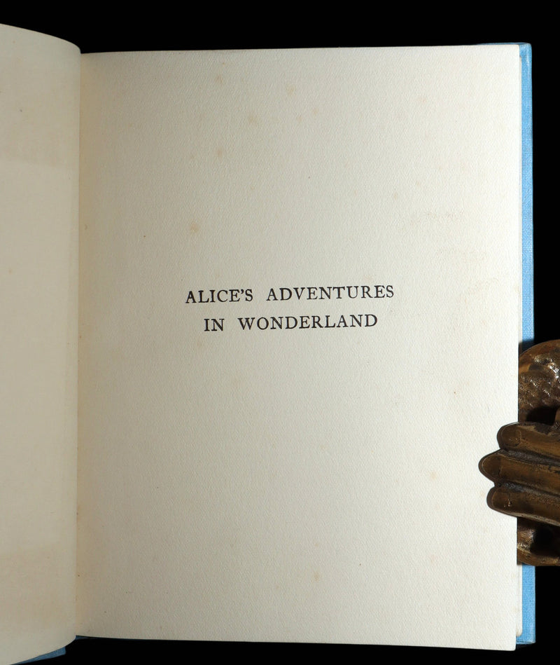 1907 Scarce 1stED - Alice's Adventures in Wonderland Illustrated by Alice Ross