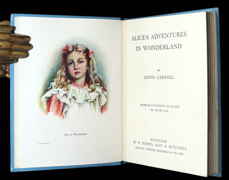 1907 Scarce 1stED - Alice's Adventures in Wonderland Illustrated by Alice Ross