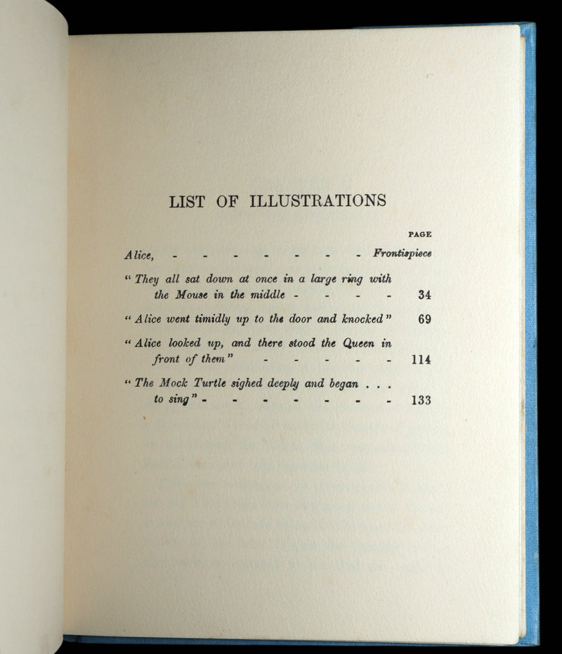 1907 Scarce 1stED - Alice's Adventures in Wonderland Illustrated by Alice Ross