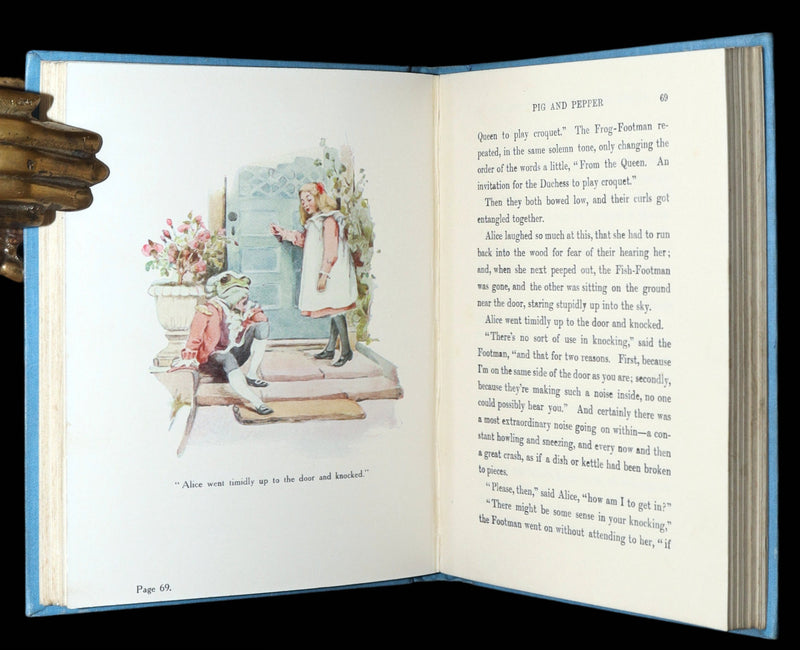 1907 Scarce 1stED - Alice's Adventures in Wonderland Illustrated by Alice Ross