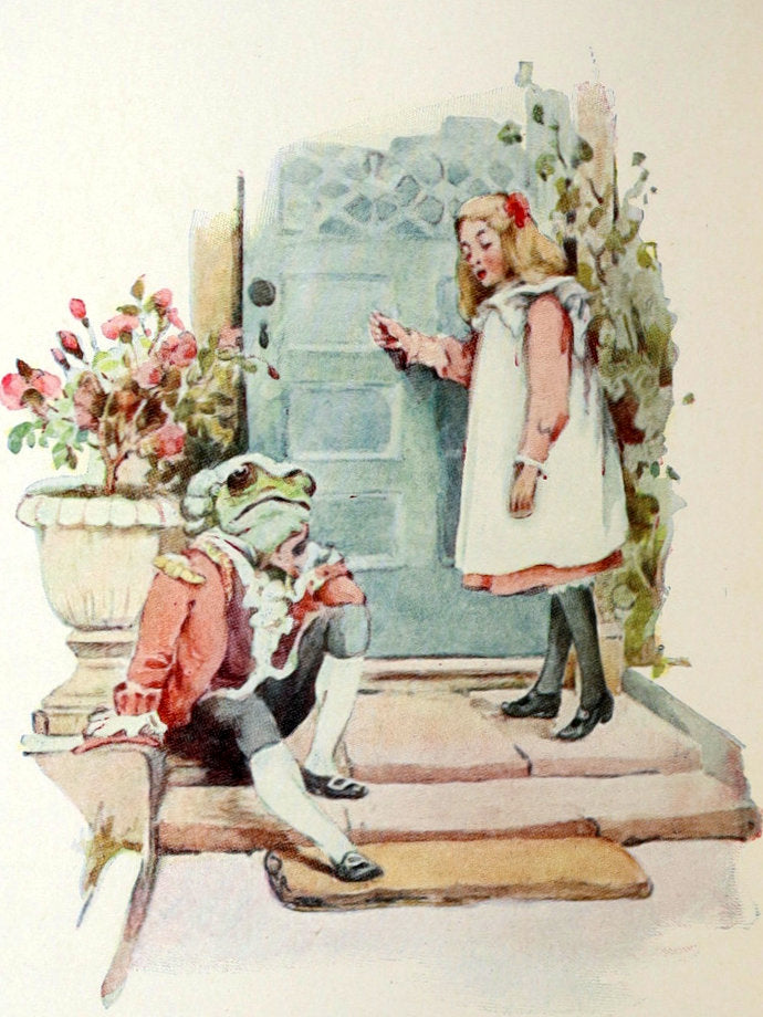 1907 Scarce 1stED - Alice's Adventures in Wonderland Illustrated by Alice Ross