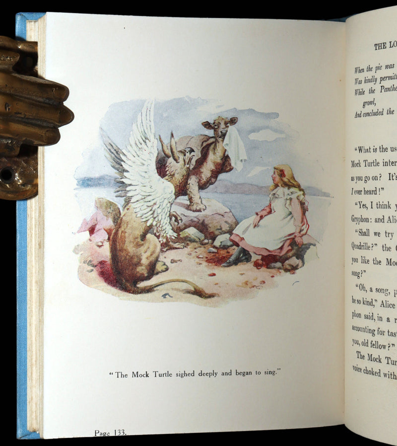 1907 Scarce 1stED - Alice's Adventures in Wonderland Illustrated by Alice Ross