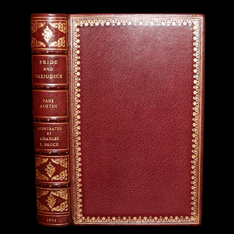 1895 First Edition - Pride and Prejudice by Jane Austen, Brock, Bayntun-Riviere