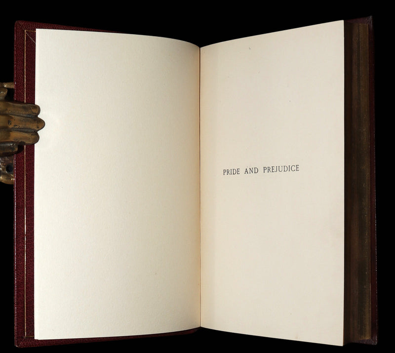 1895 First Edition - Pride and Prejudice by Jane Austen, Brock, Bayntun-Riviere