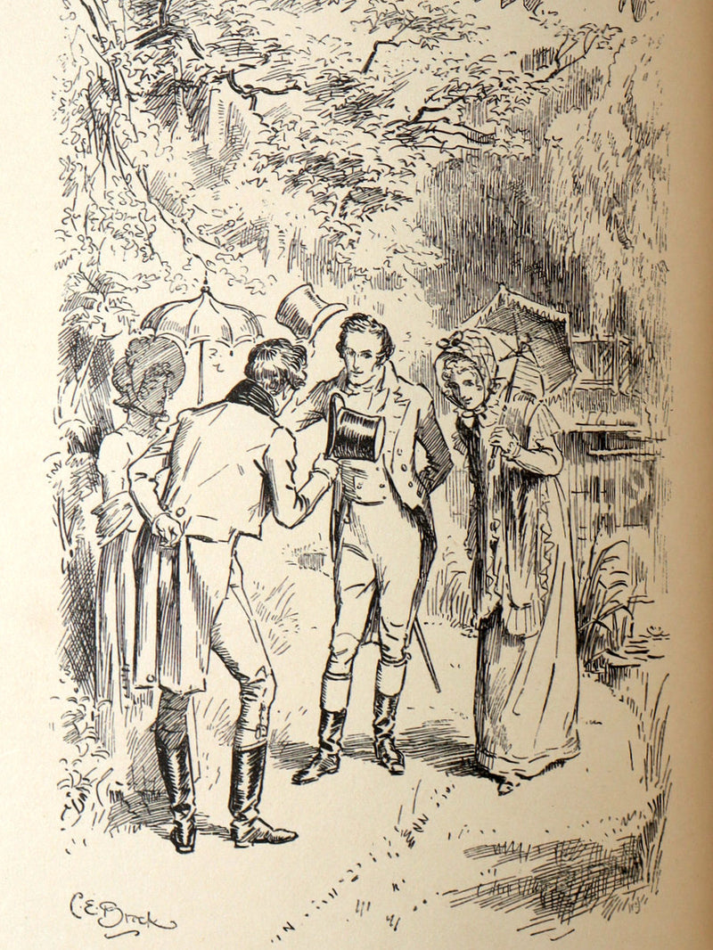 1895 First Edition - Pride and Prejudice by Jane Austen, Brock, Bayntun-Riviere
