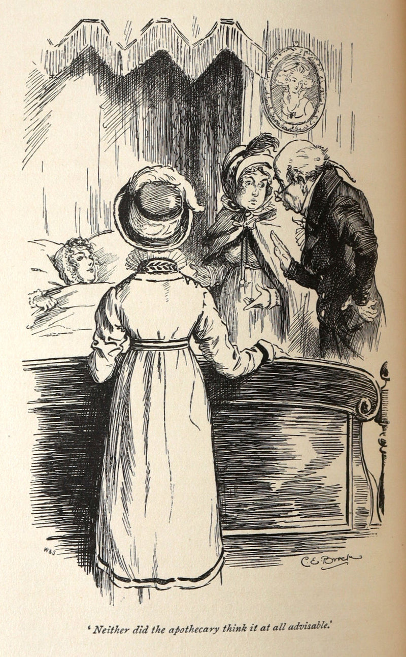 1895 First Edition - Pride and Prejudice by Jane Austen, Brock, Bayntun-Riviere