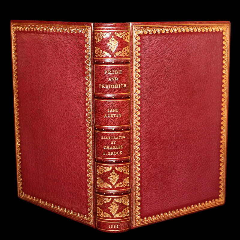 1895 First Edition - Pride and Prejudice by Jane Austen, Brock, Bayntun-Riviere