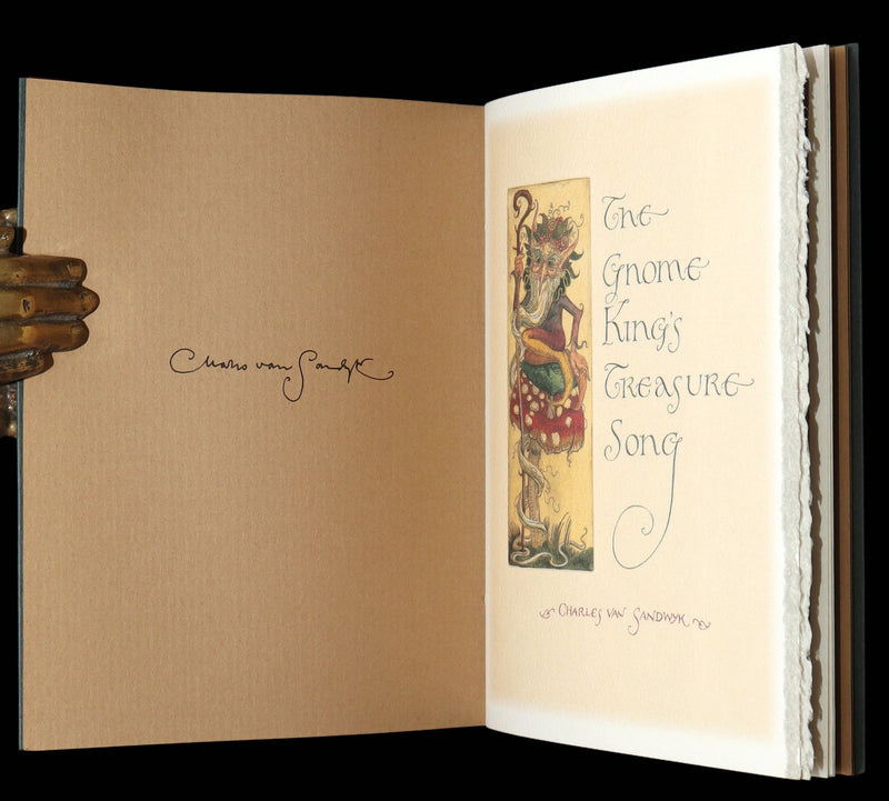 2000 Signed First Edition- The Gnome King’s Treasure Song by Charles van Sandwyk