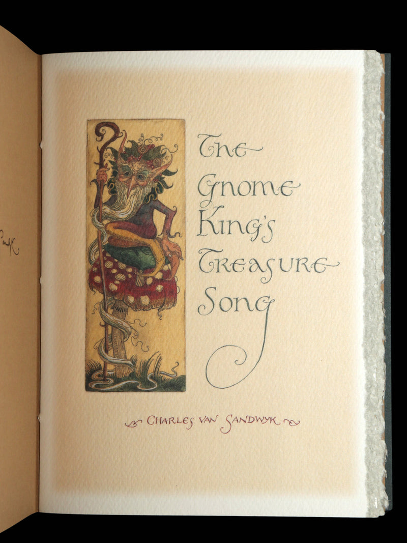 2000 Signed First Edition- The Gnome King’s Treasure Song by Charles van Sandwyk
