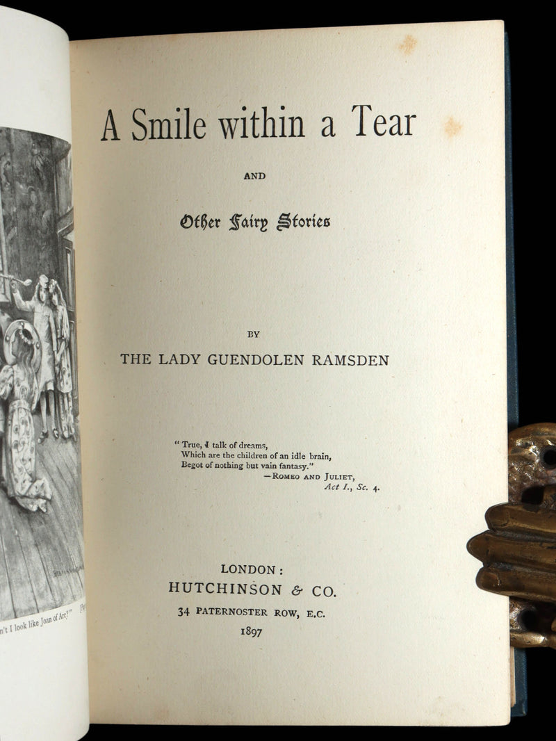 1897 Rare First Edition - Lady Guendolen Ramsden’s Victorian Fairy Stories