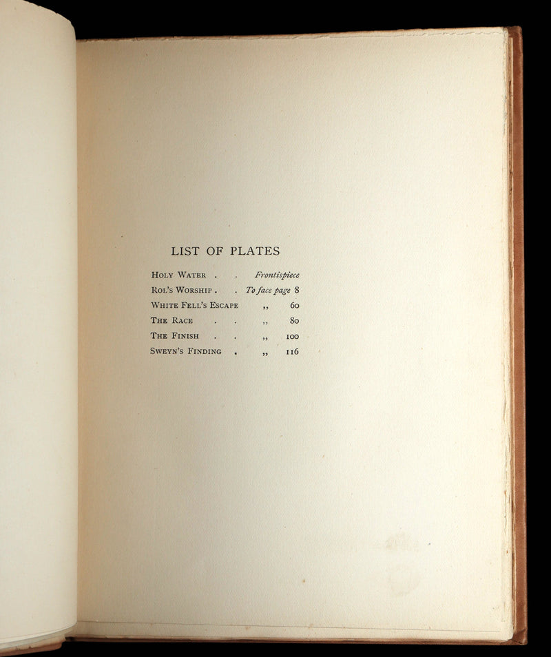 1896 Rare 1stED on Werewolves - The Were-Wolf by Clemence Housman, Illustrated