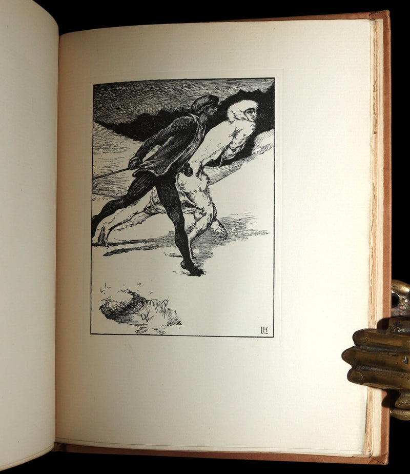 1896 Rare 1stED on Werewolves - The Were-Wolf by Clemence Housman, Illustrated