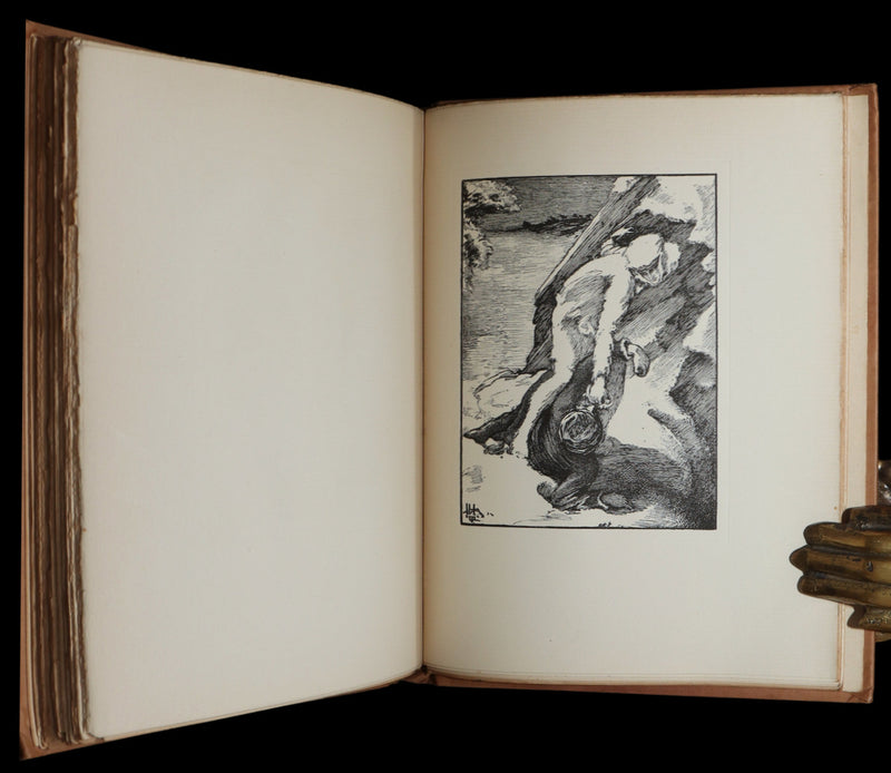 1896 Rare 1stED on Werewolves - The Were-Wolf by Clemence Housman, Illustrated