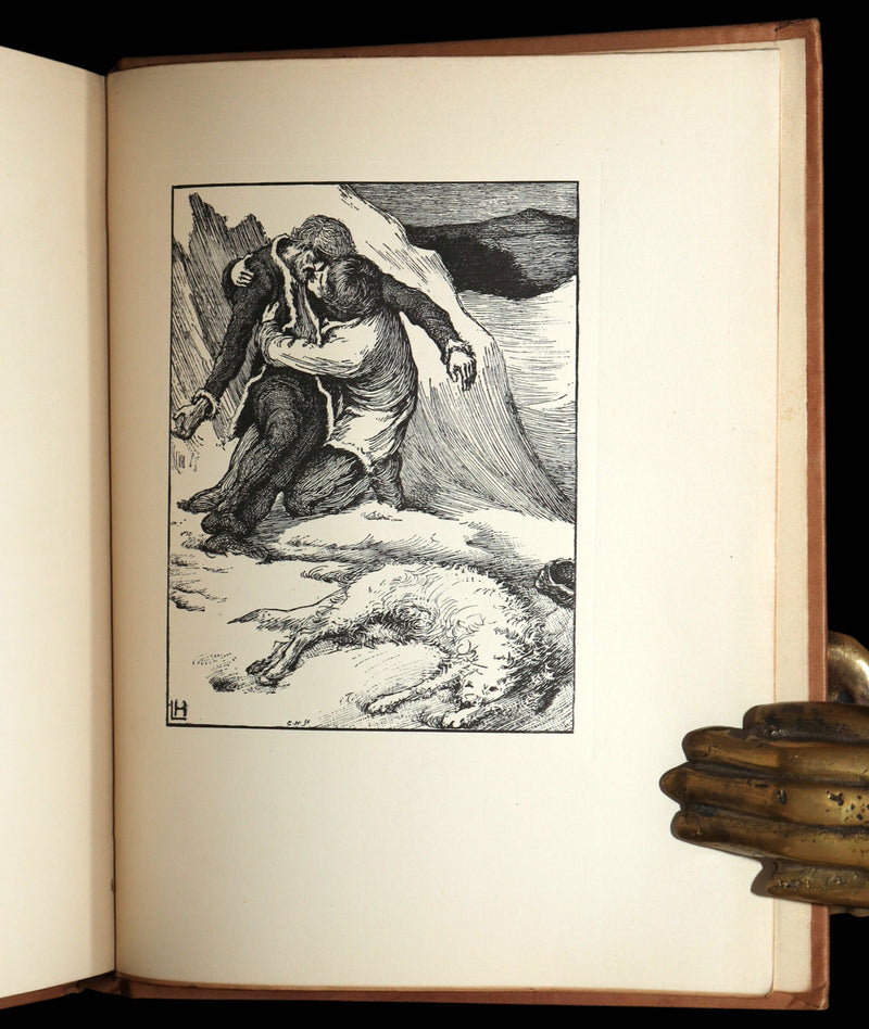 1896 Rare 1stED on Werewolves - The Were-Wolf by Clemence Housman, Illustrated