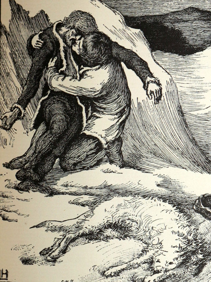 1896 Rare 1stED on Werewolves - The Were-Wolf by Clemence Housman, Illustrated