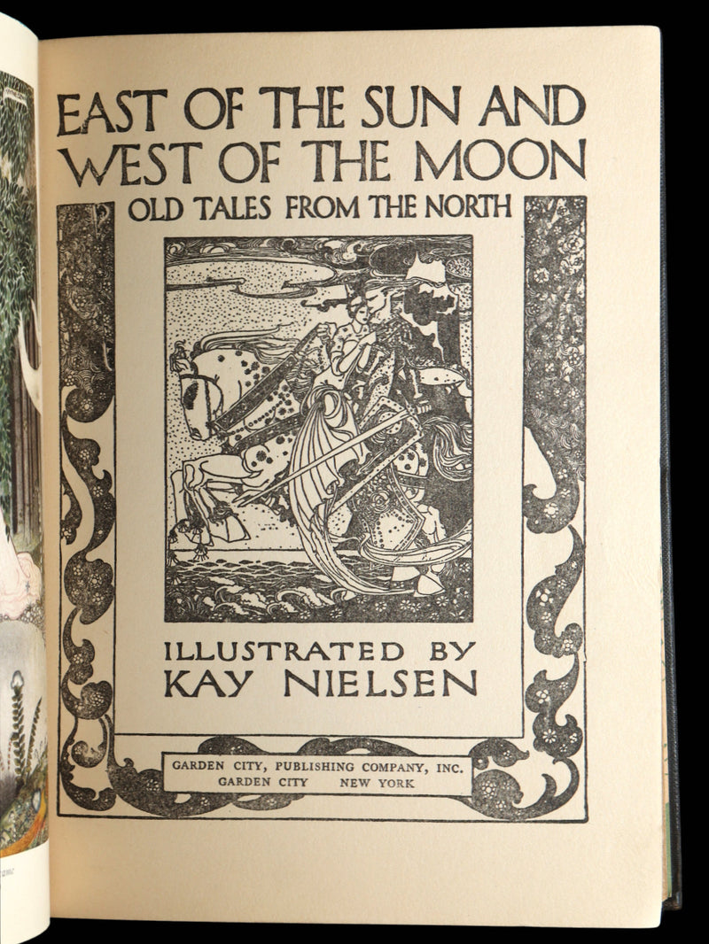 1930 Rare Book - East of the Sun and West of the Moon Illustrated by Kay Nielsen