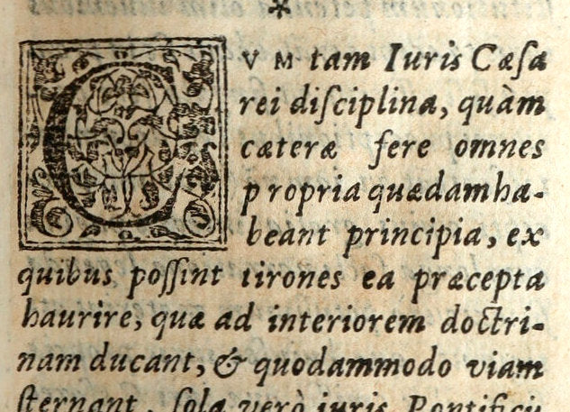 1566 Rare Illuminated Manuscript Binding - Marco Antonio Cucchi Canon Law