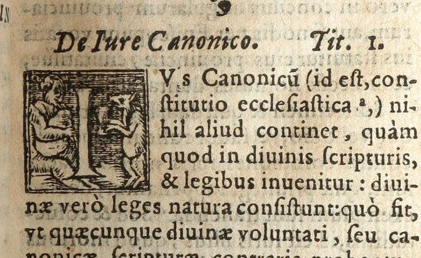 1566 Rare Illuminated Manuscript Binding - Marco Antonio Cucchi Canon Law