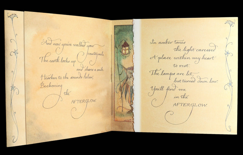 2008 Scarce Signed First Edition - After Glow Illustrated by Charles Van Sandwyk
