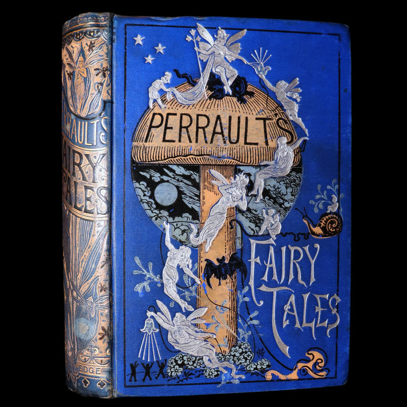 1895 Scarce Victorian Illustrated Edition - Fairy Tales by Charles Perrault