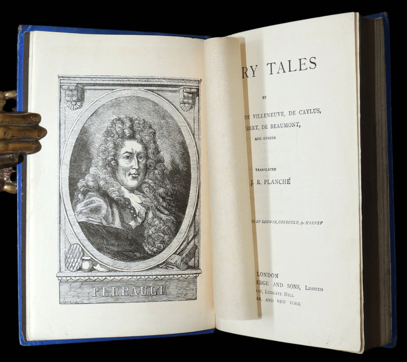 1895 Scarce Victorian Illustrated Edition - Fairy Tales by Charles Perrault