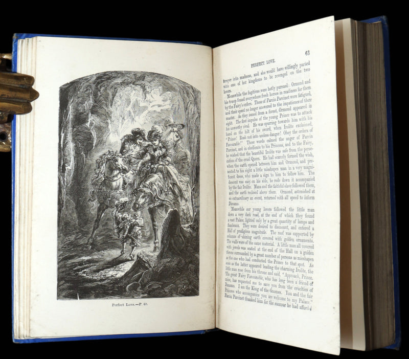 1895 Scarce Victorian Illustrated Edition - Fairy Tales by Charles Perrault