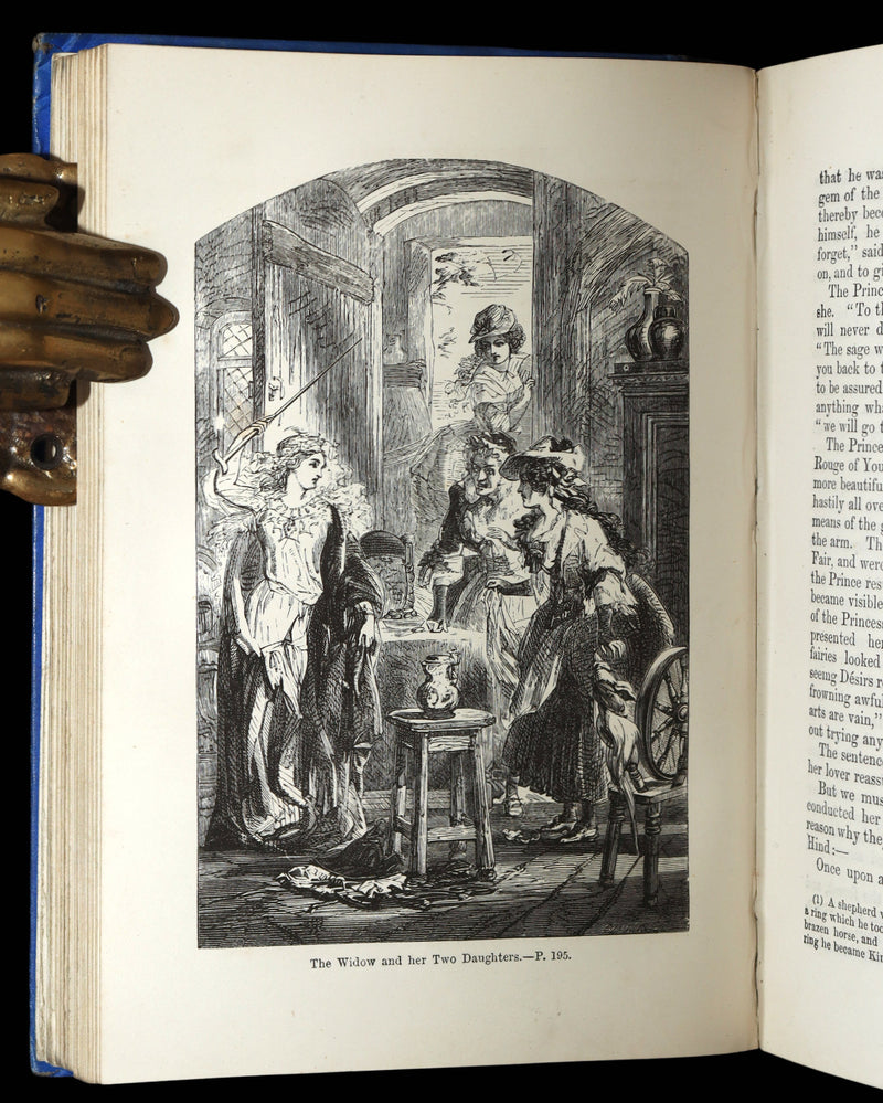 1895 Scarce Victorian Illustrated Edition - Fairy Tales by Charles Perrault
