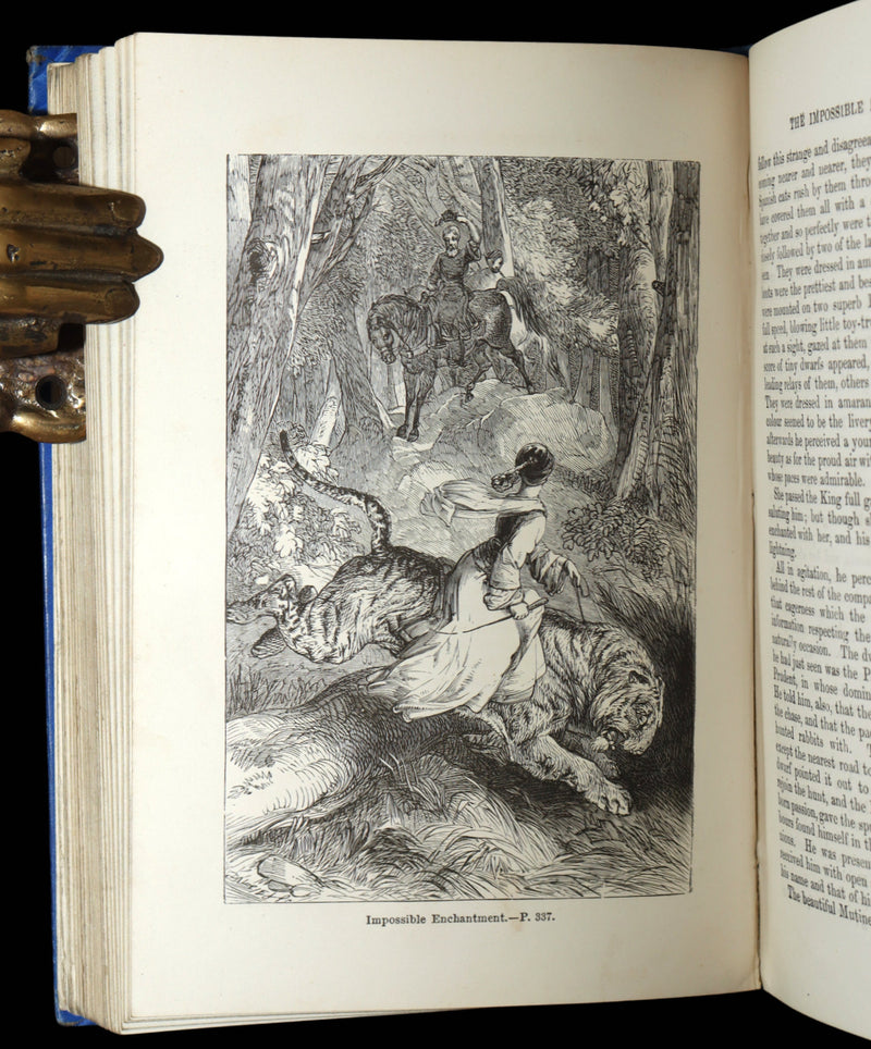 1895 Scarce Victorian Illustrated Edition - Fairy Tales by Charles Perrault