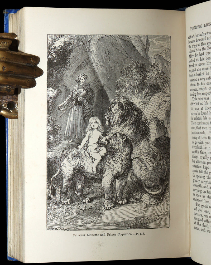 1895 Scarce Victorian Illustrated Edition - Fairy Tales by Charles Perrault