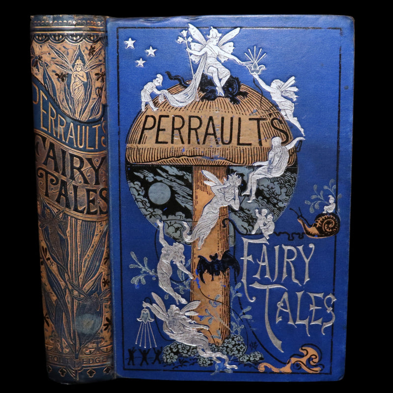 1895 Scarce Victorian Illustrated Edition - Fairy Tales by Charles Perrault