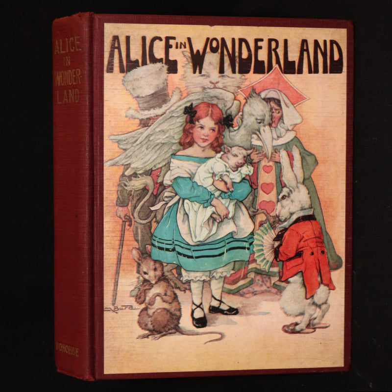1925 Donohue Edition - Alice in Wonderland illustrated by Tenniel and Saunders