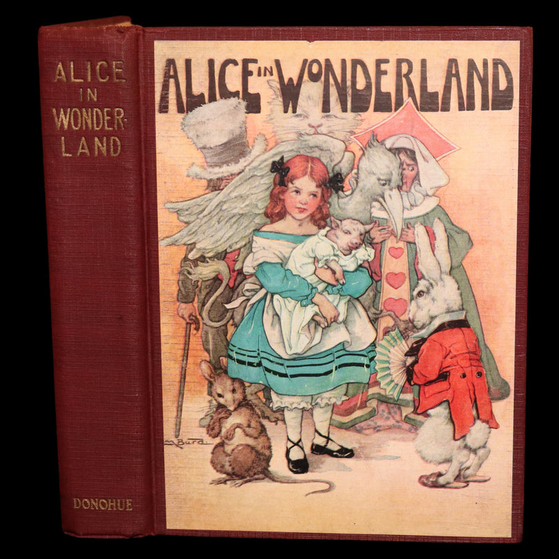 1925 Donohue Edition - Alice in Wonderland illustrated by Tenniel and Saunders